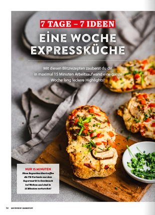 Air Fryer Magazin Ausgabe 1/25