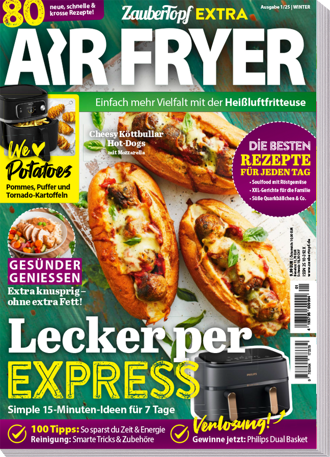 Air Fryer Magazin Ausgabe 1/25